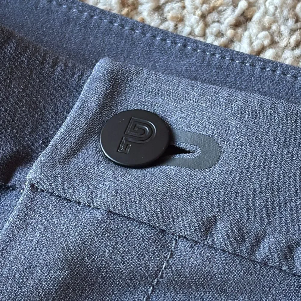 Public Rec Men’s Gray Workday 2.0 Tech Pants 5 Pocket 33